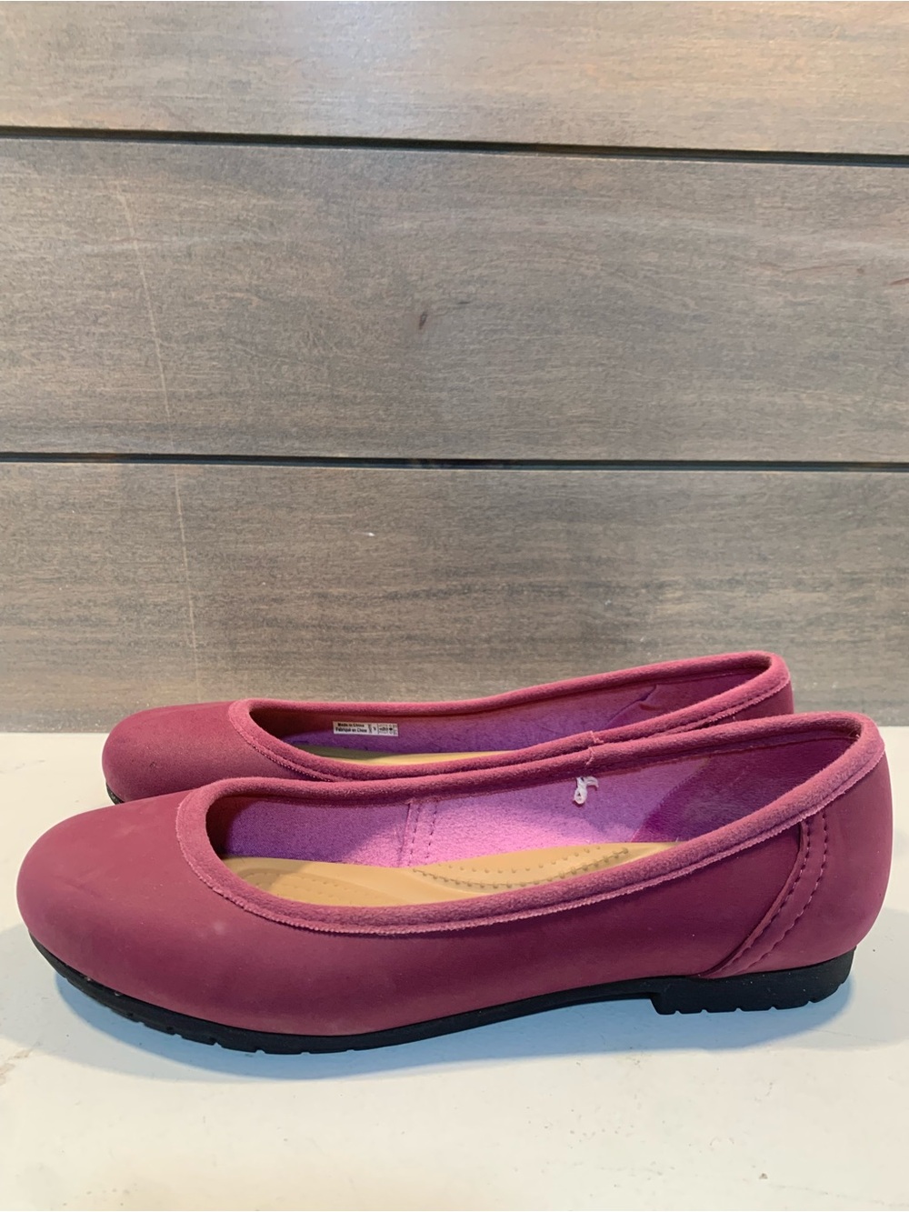 Crocs Womens Marin Color Lite Flats Plum Size 6 Casual Business Preppy Minimal - Picture 3 of 9